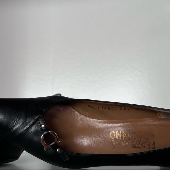 Black Salvatore Ferragamo Heels - Picture 6 of 9